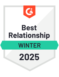 G2 badge best relationships