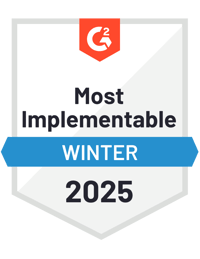 G2 bagde fastest implementation